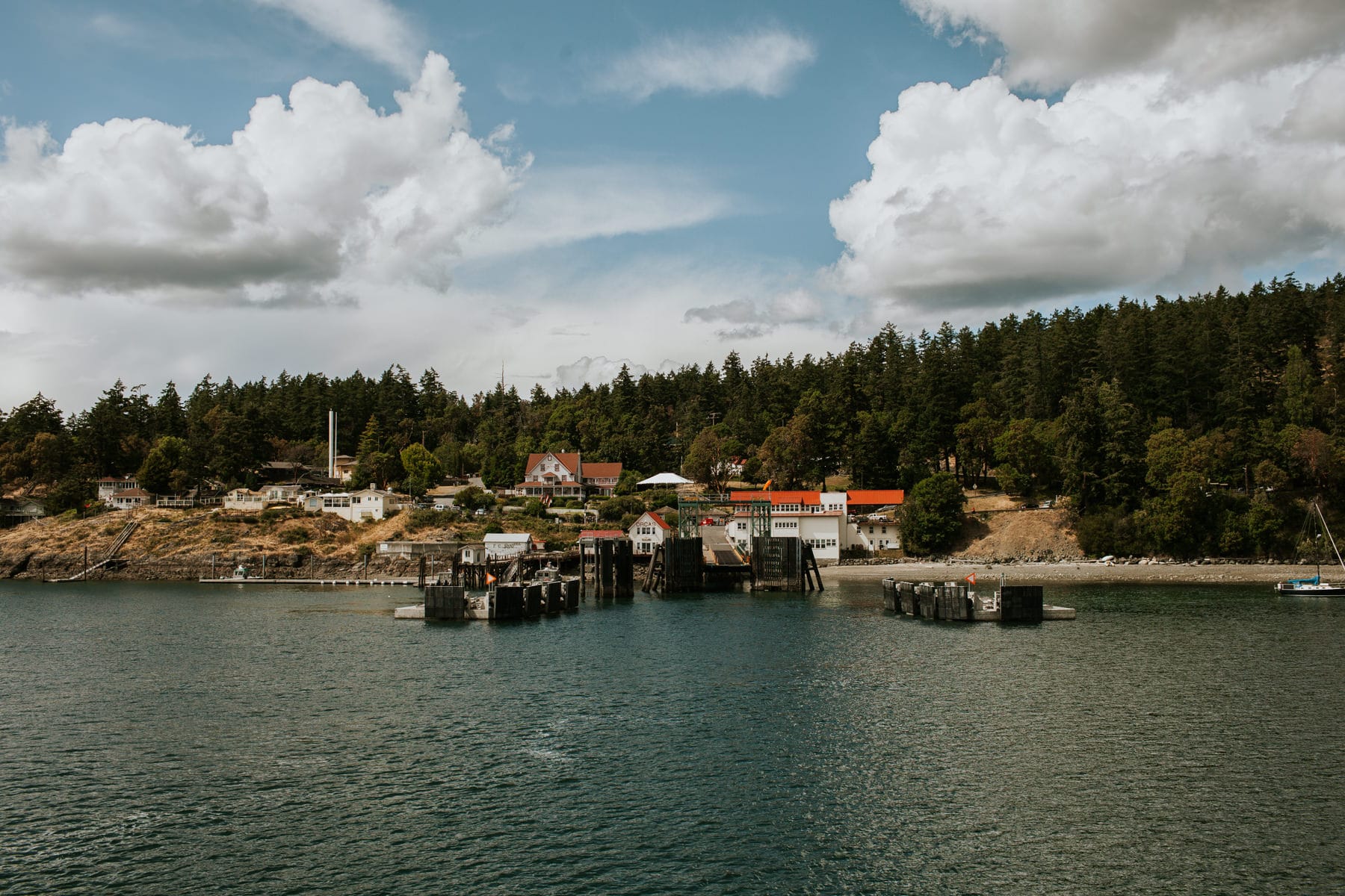 orcas island ferry docks