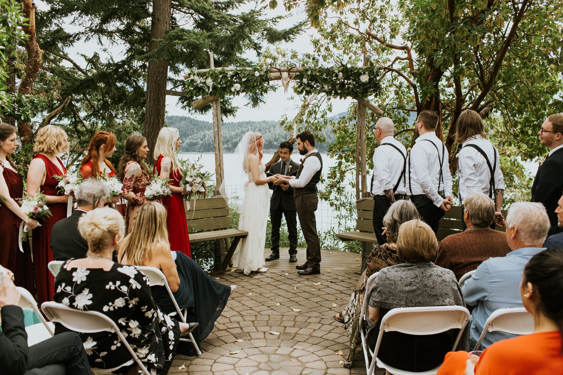 orcas island odd fellows hall wedding ceremony