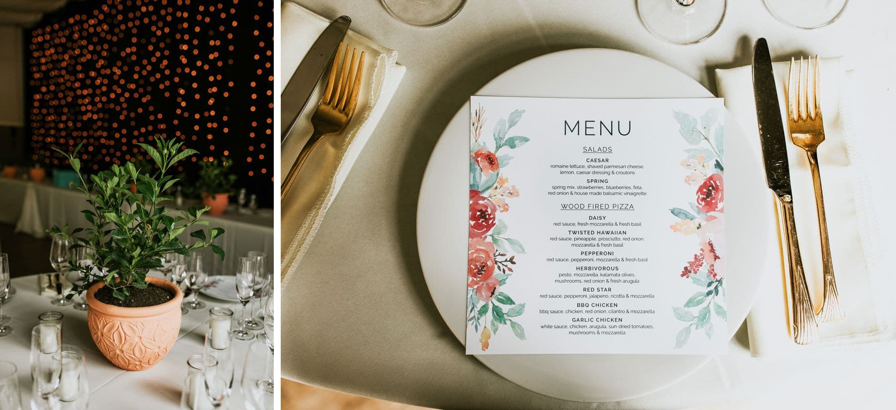 odd fellows hall orcas island wedding table