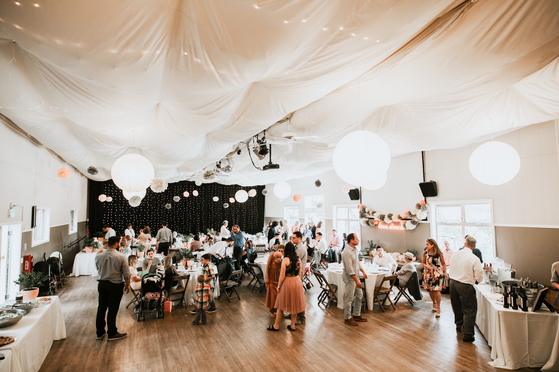 odd fellows hall orcas island wedding photographer