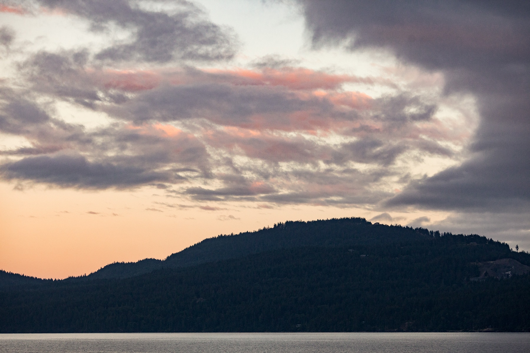 orcas island wedding sunset photos