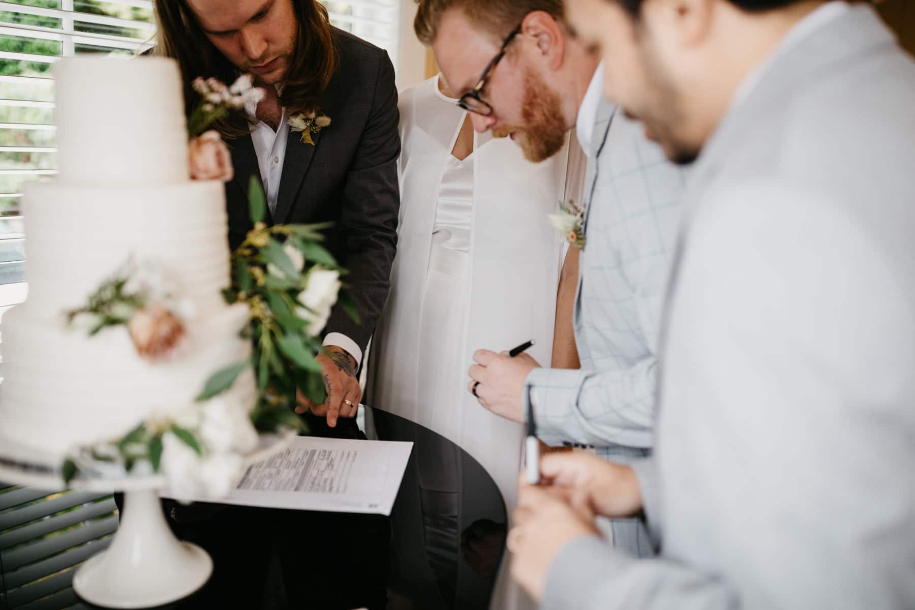 small backyard wedding seattle