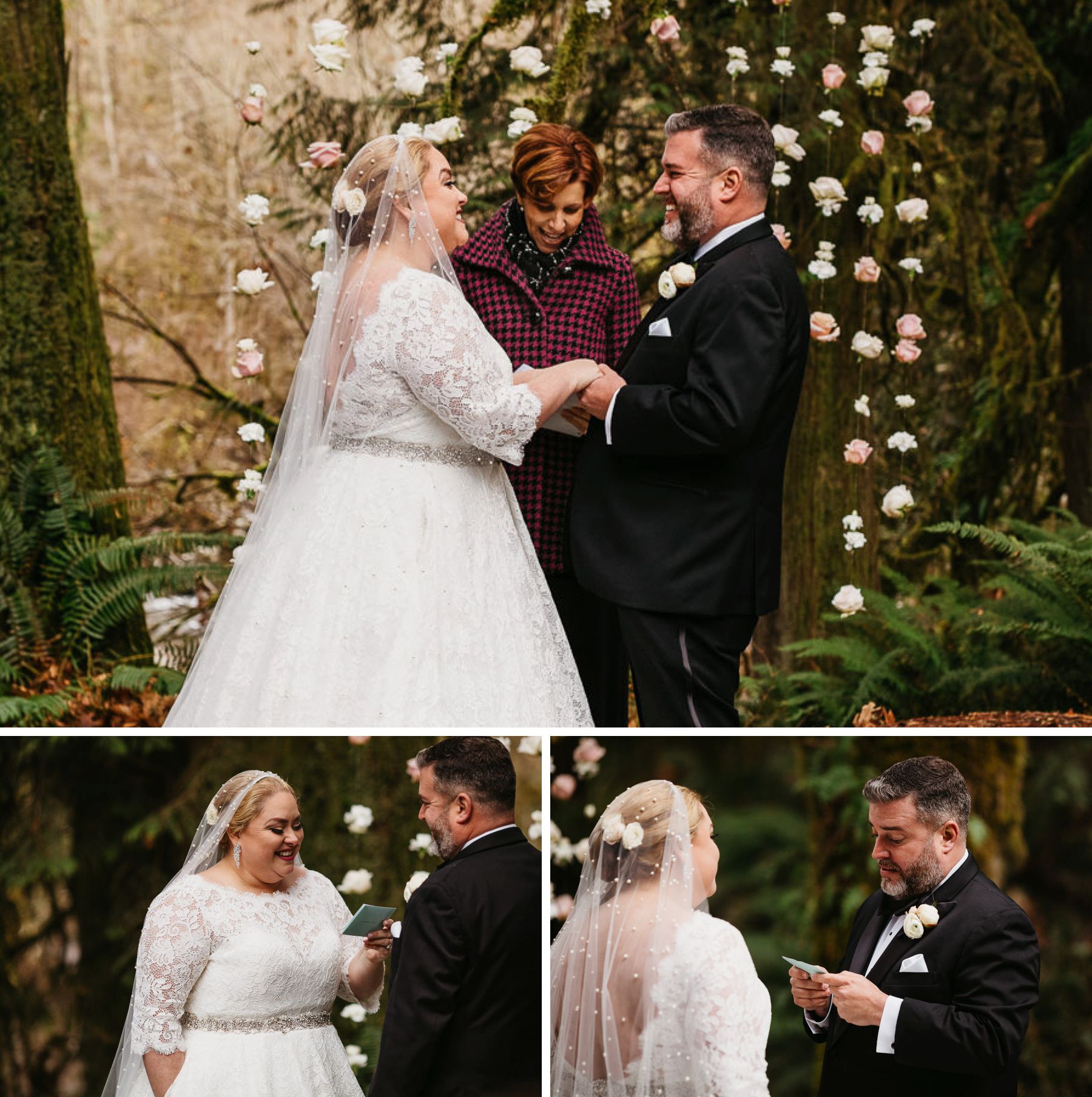 treehouse point wedding in winter 1