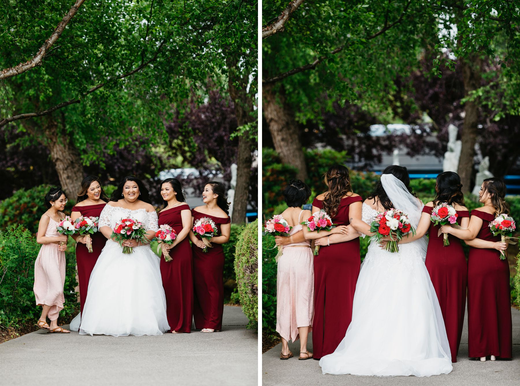woodmark hotel wedding portrait park