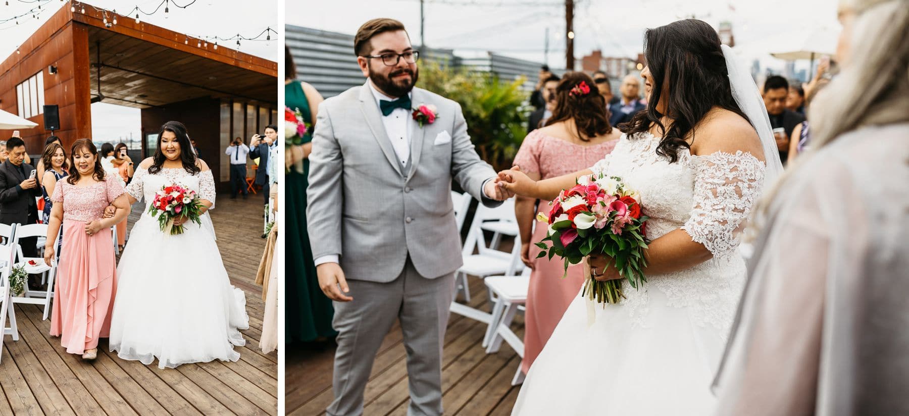 within sodo wedding outdoor ceremony