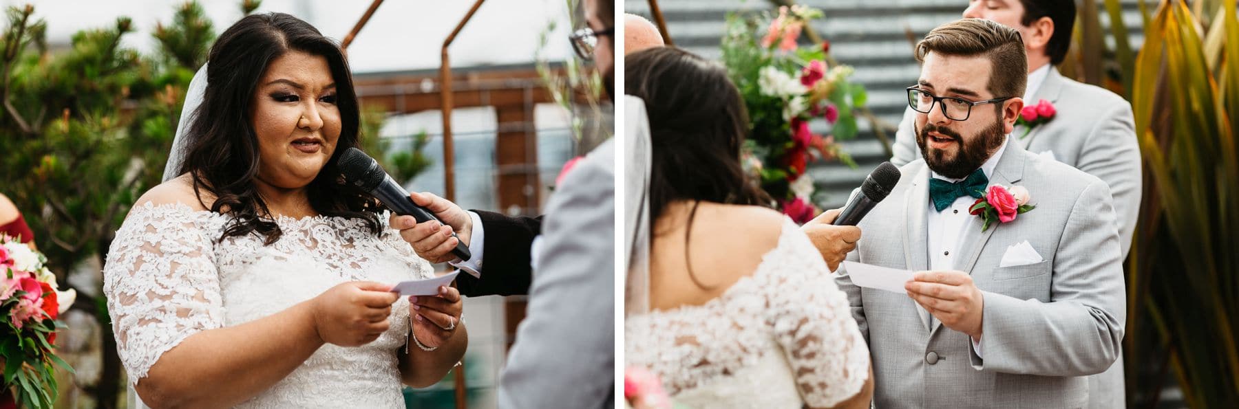 within sodo wedding outdoor ceremony