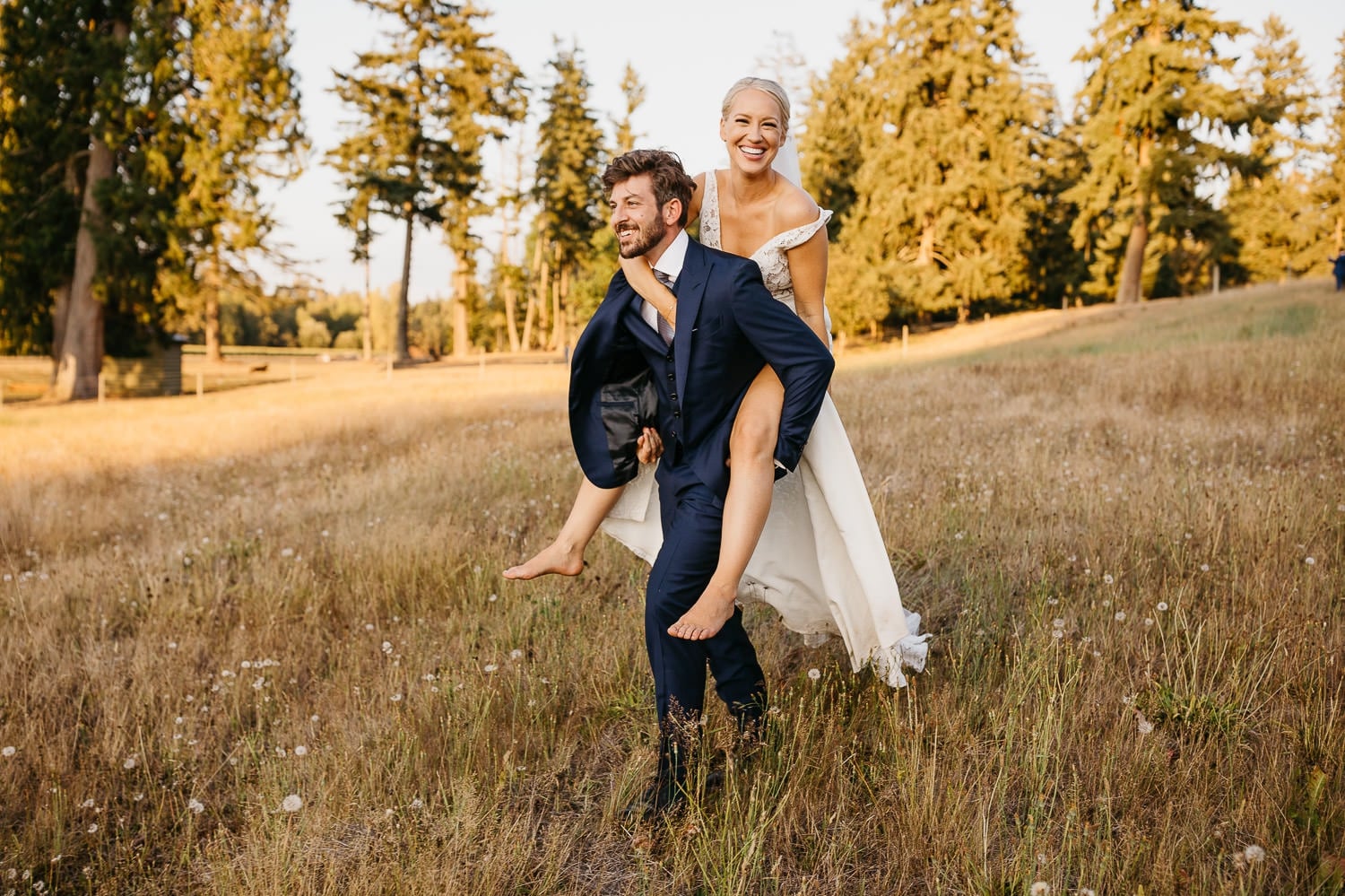 the kelley farm wedding evening portraits corn field