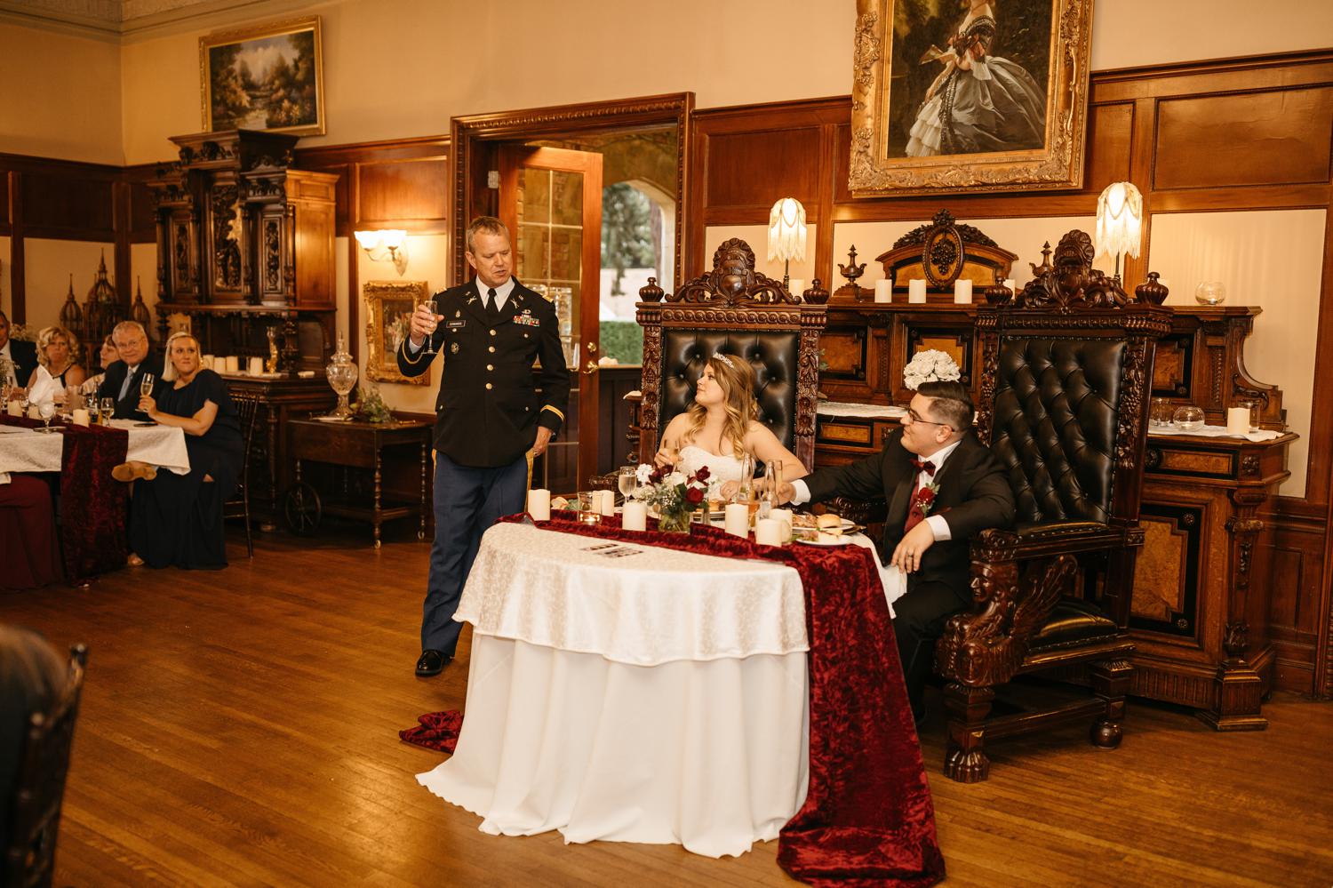 thornewood castle wedding reception