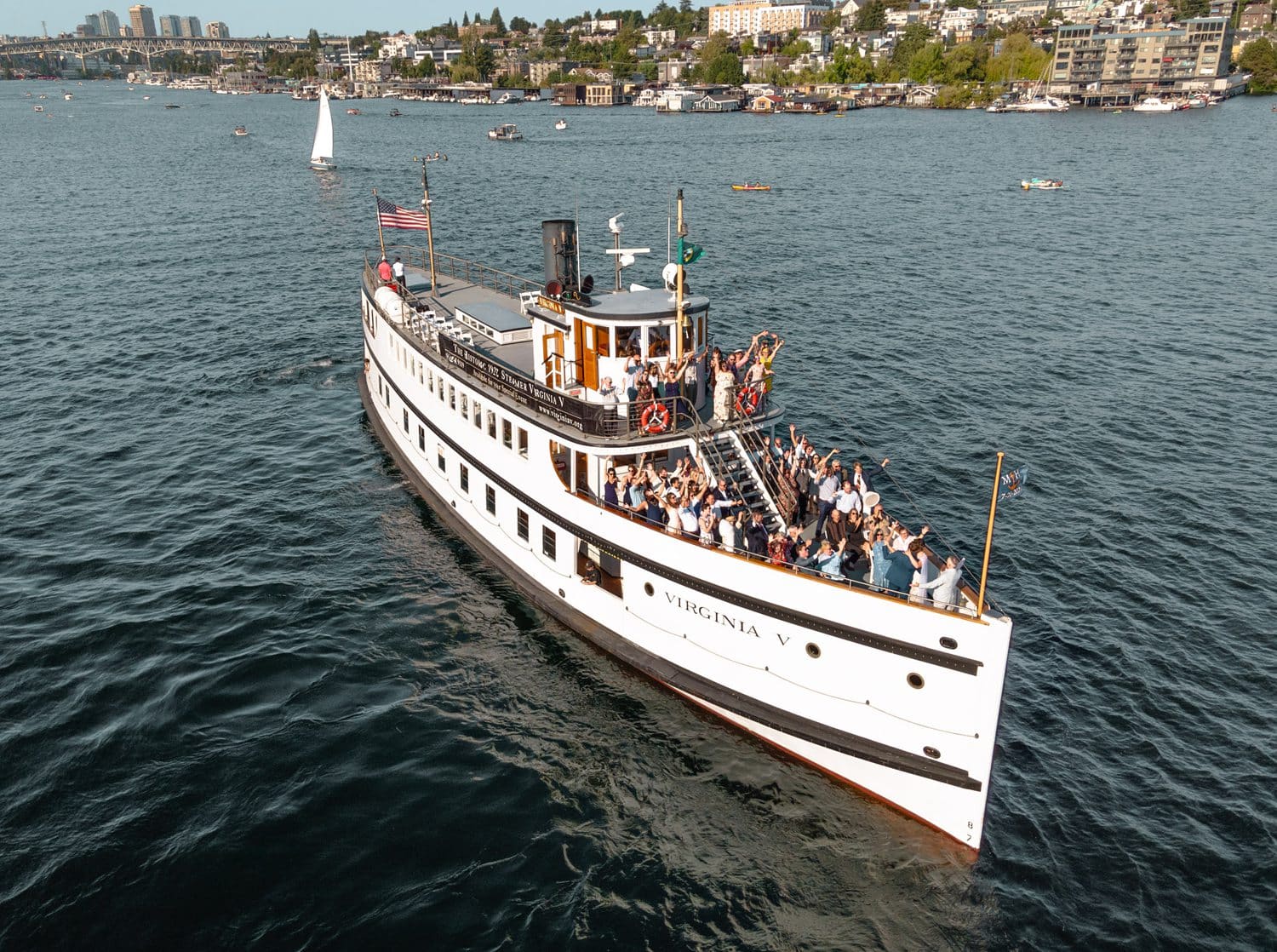 Steamer Virgina V Wedding