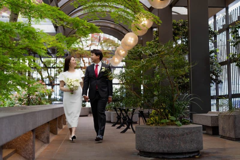 occidental square wedding photo