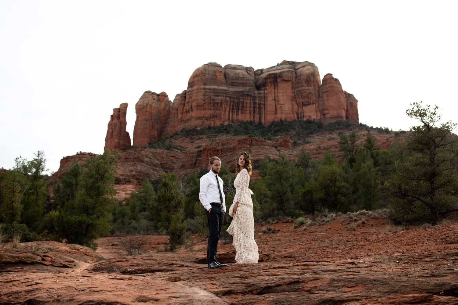 sedona adventure elopement wedding