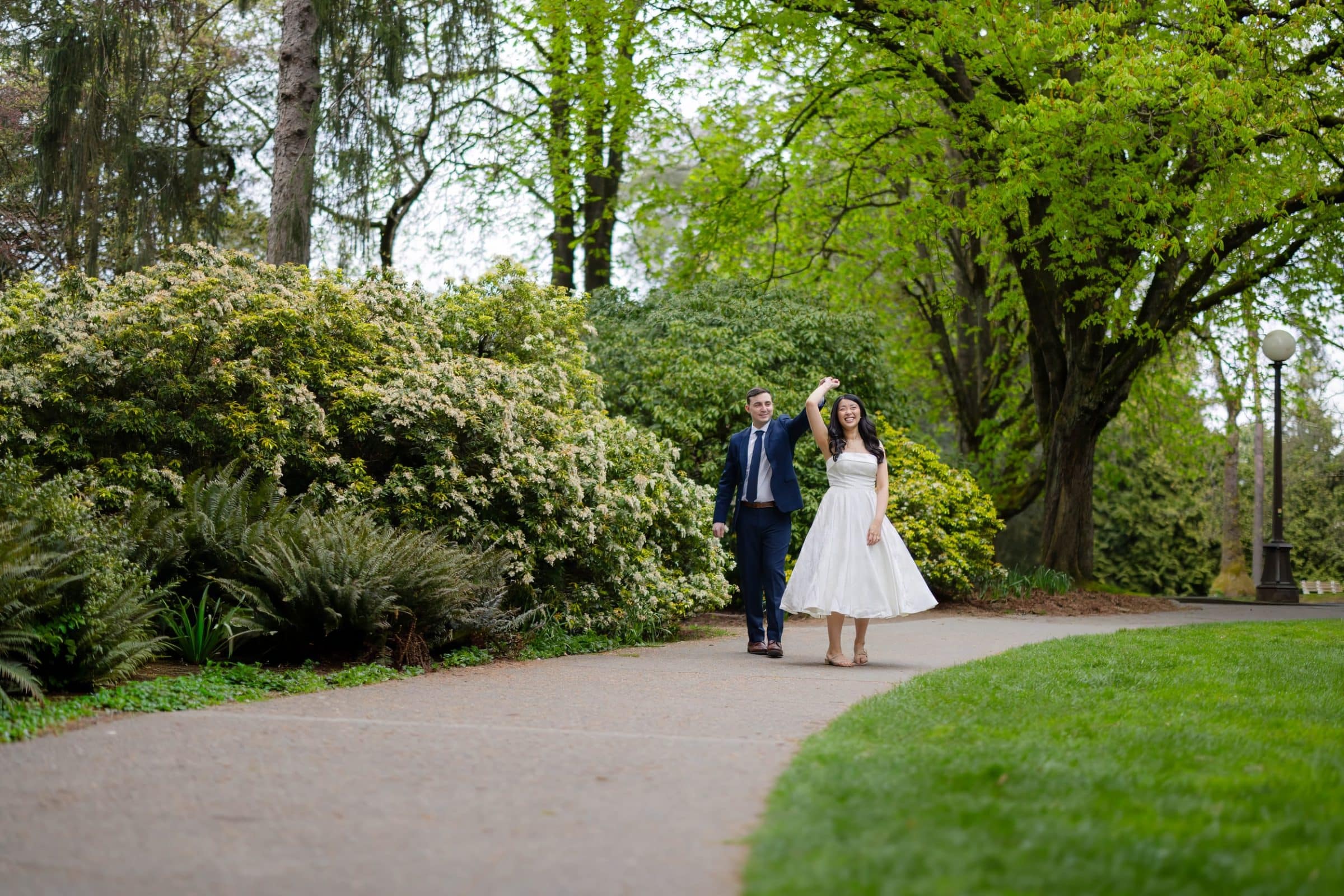 volunteer park wedding photos