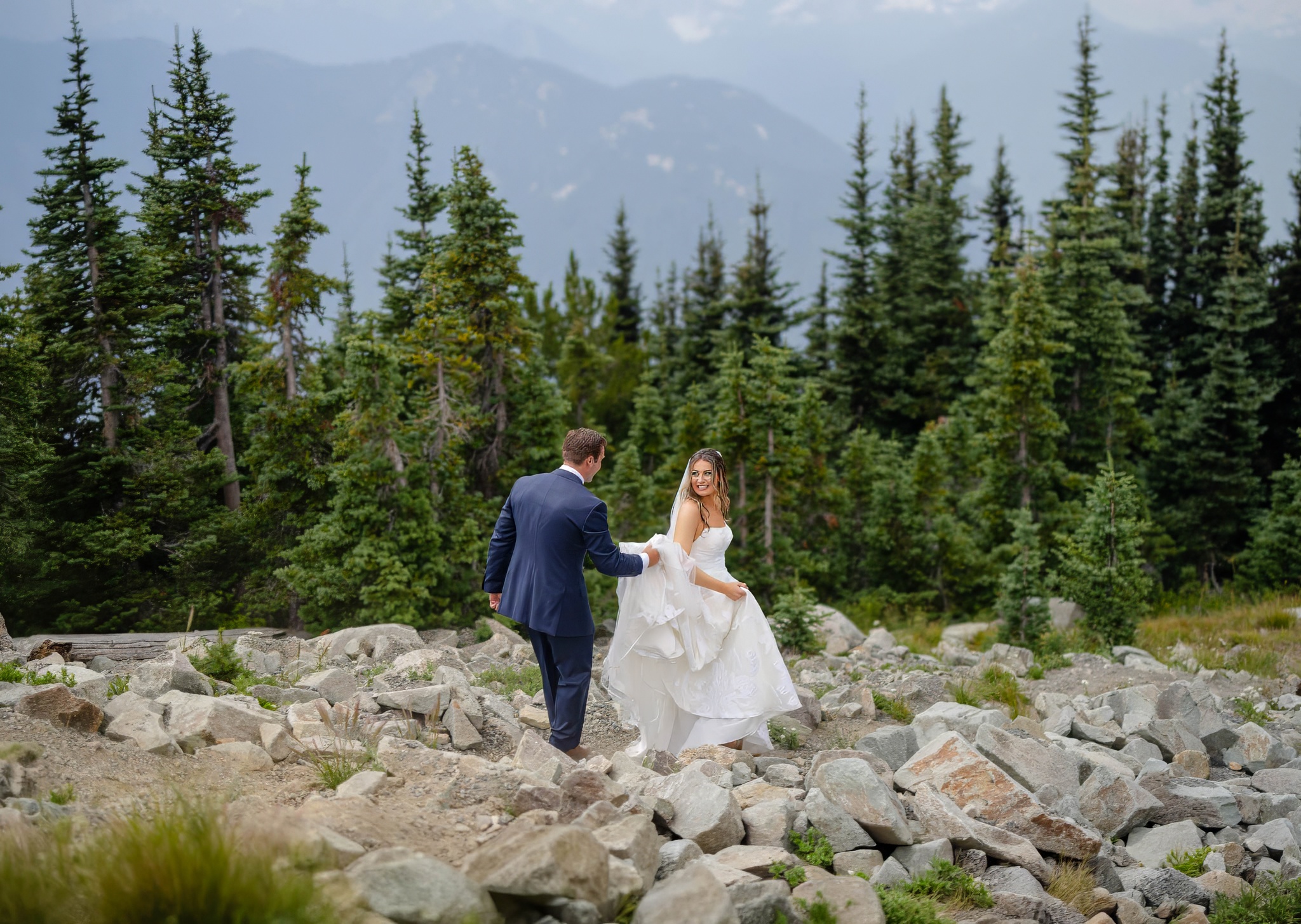 crystal mountain wedding